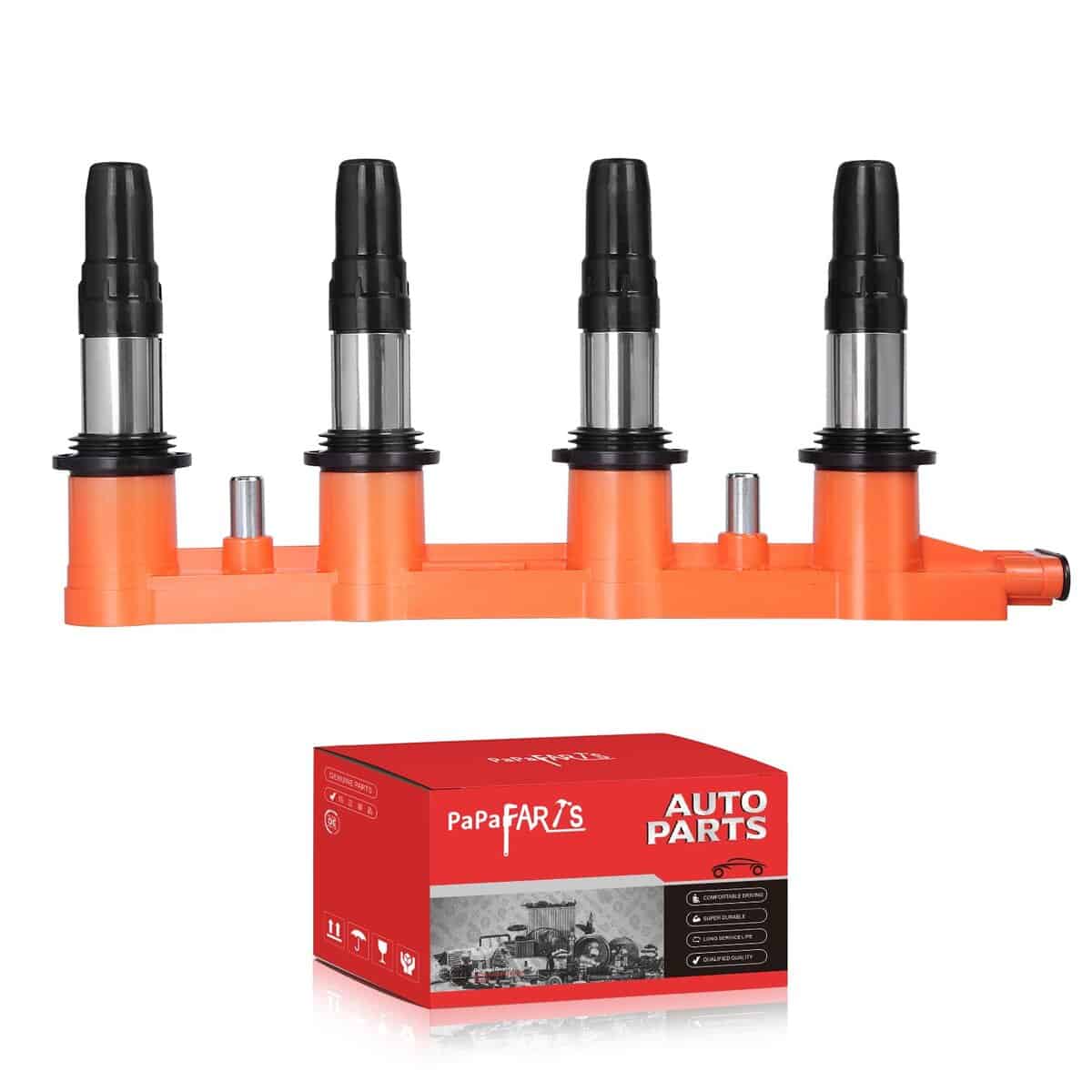 Paquete de Bobinas de Encendido PAPAPARTS UF620 Compatible