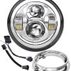 Lámpara LED para motocicleta AVOUZ de 7 pulgadas con