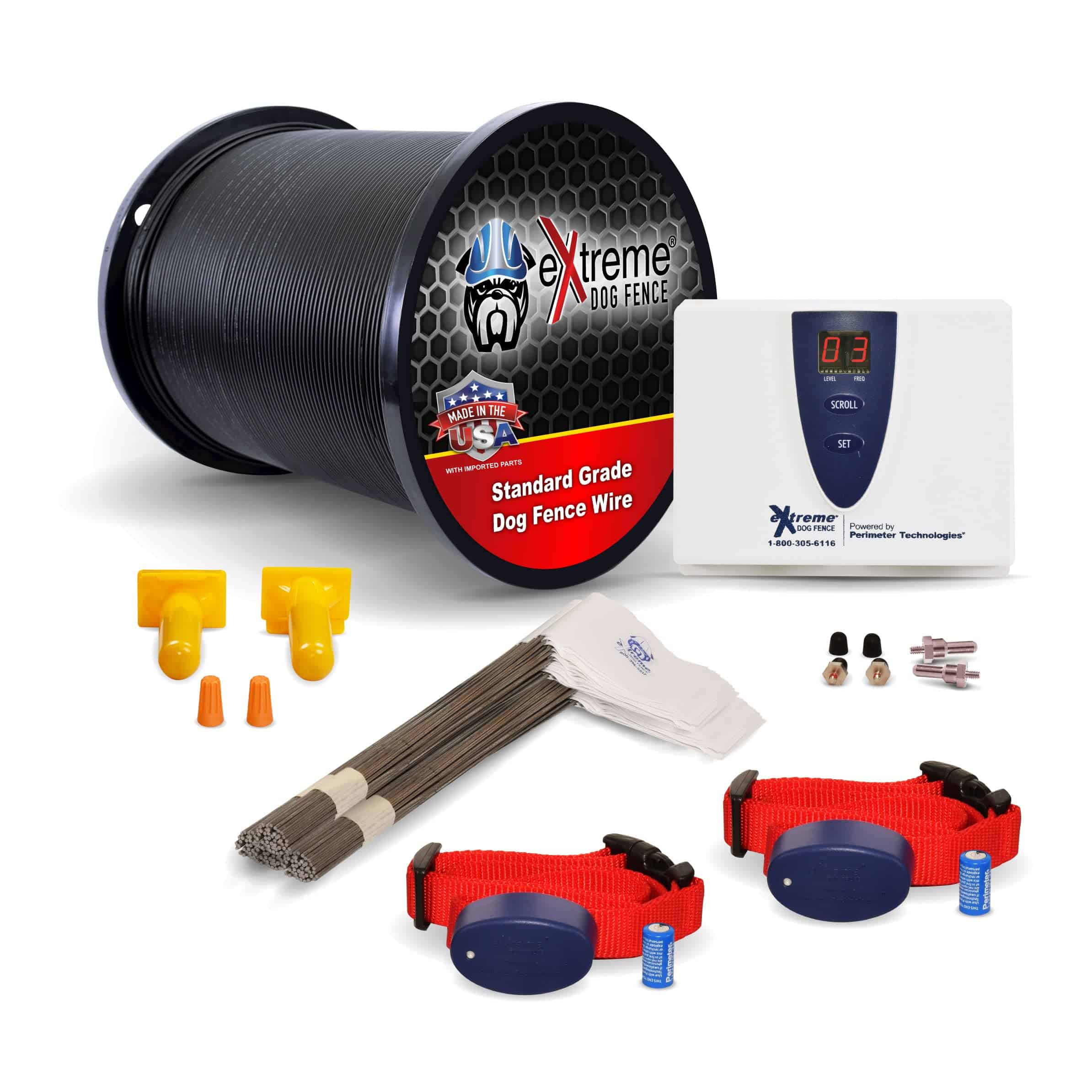 Cerca eléctrica subterránea para perros premium - Sistema