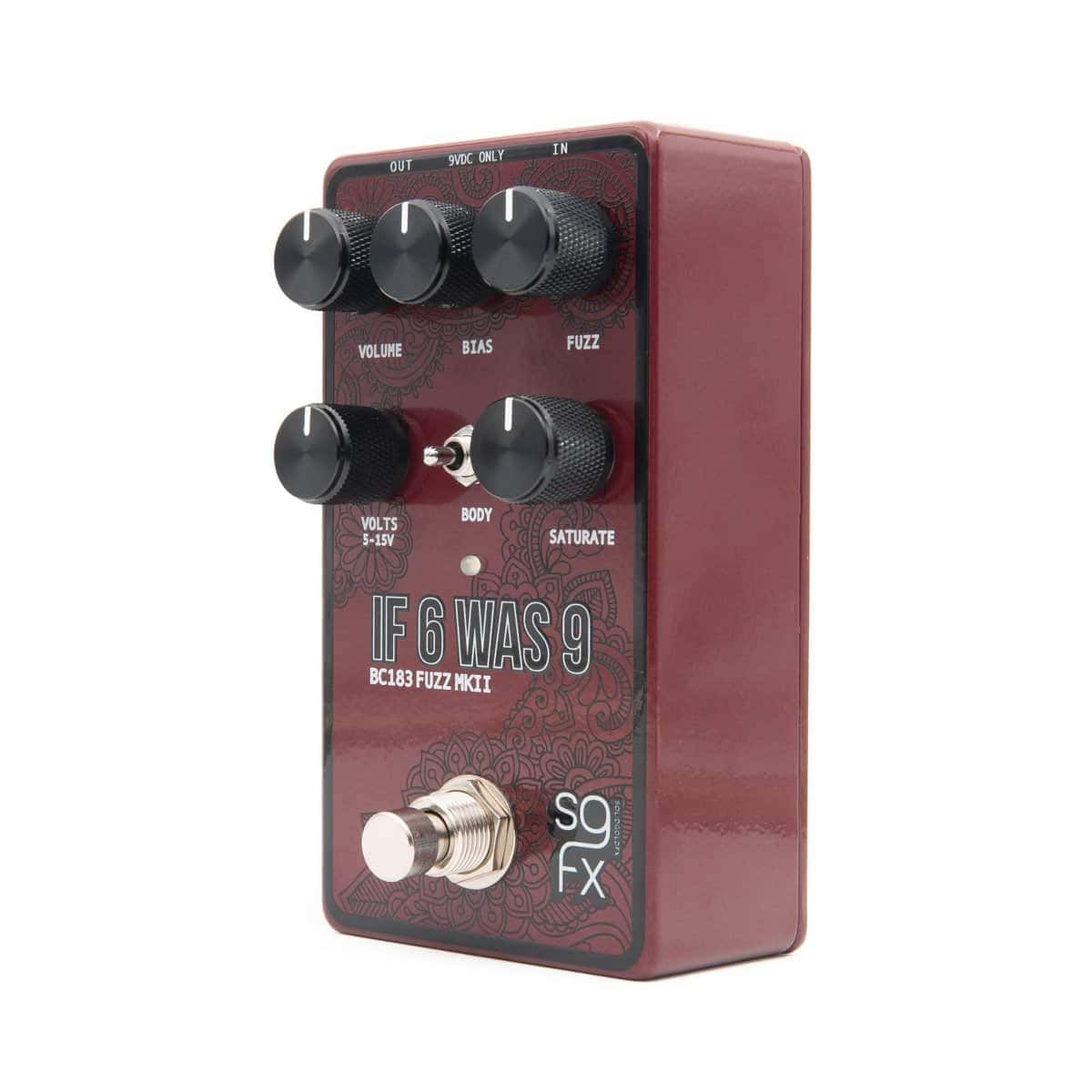 Pedal de Fuzz/Distorsión SolidGoldFX If 6 Was 9 MKII - Imagen 3