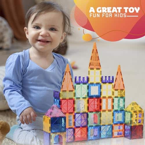 Conjunto de Construcción Magnética Deluxe de 100 Piezas - Imagen 5