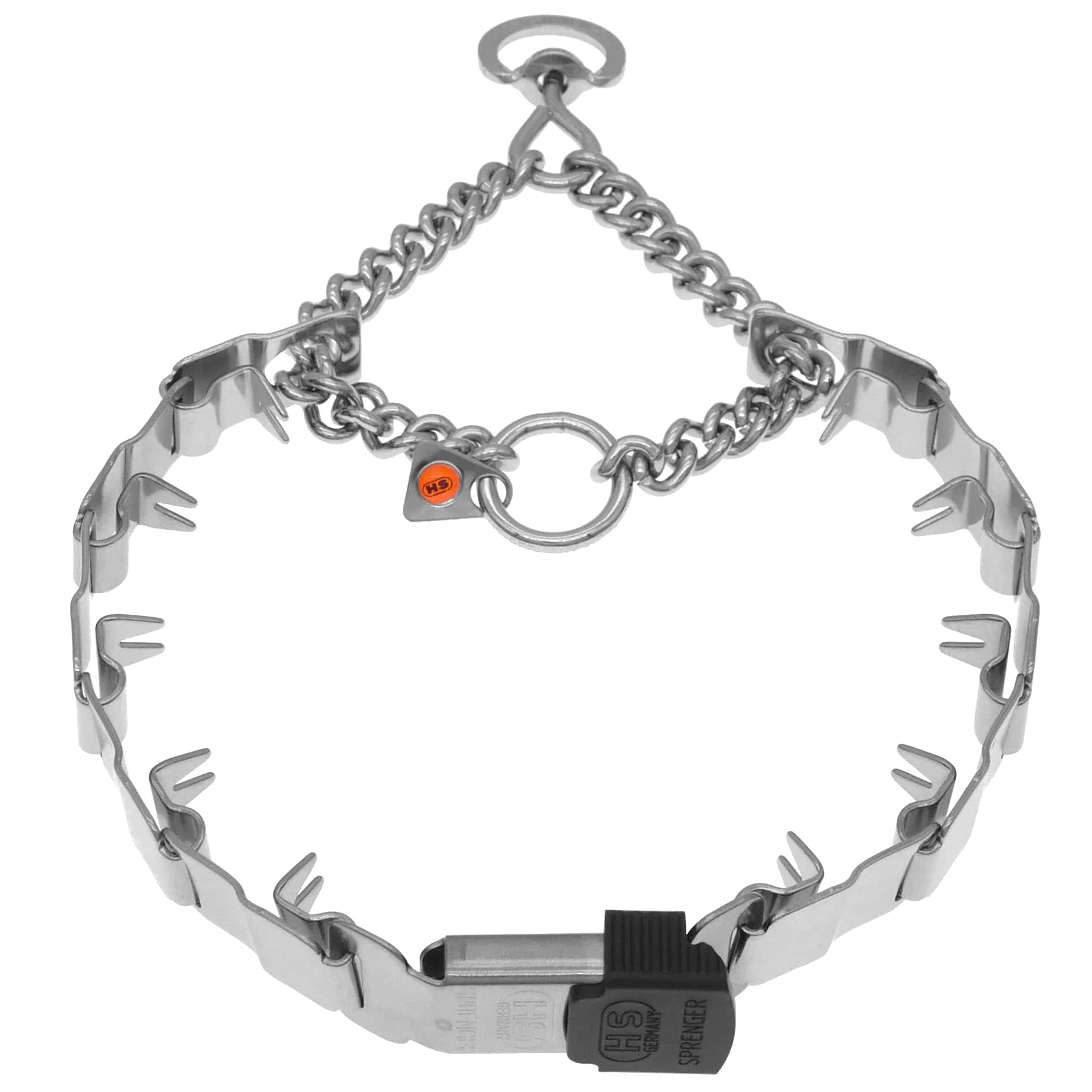 Collar de entrenamiento de acero inoxidable Herm Sprenger