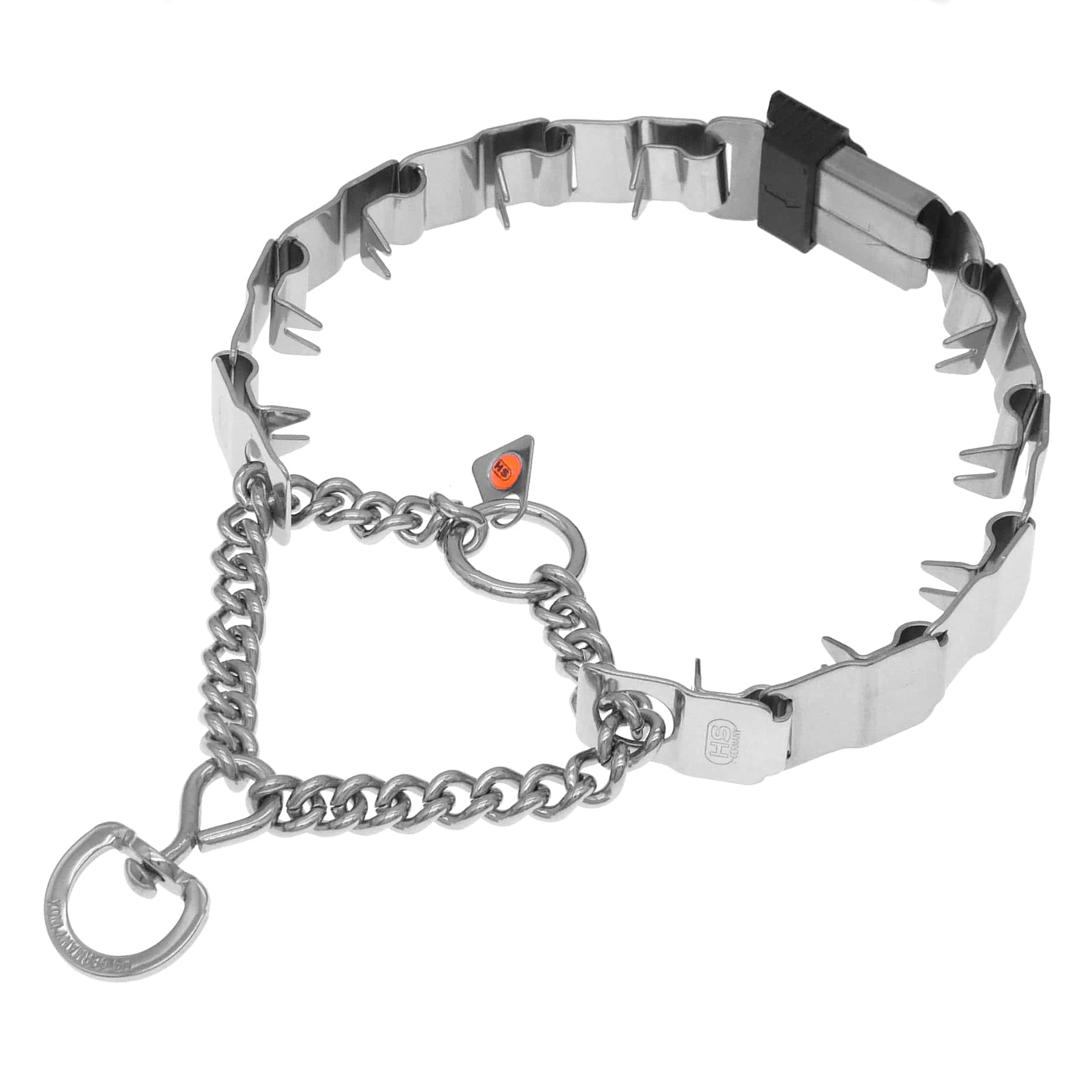 Collar de entrenamiento de acero inoxidable Herm Sprenger - Imagen 3