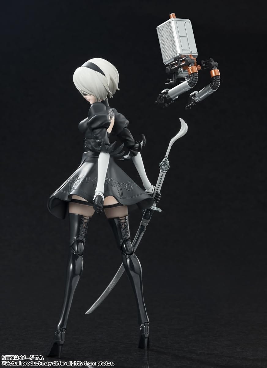 TAMASHII NATIONS - NieR:Automata Ver1.1a - S.H.Figuarts - 2B - Imagen 4