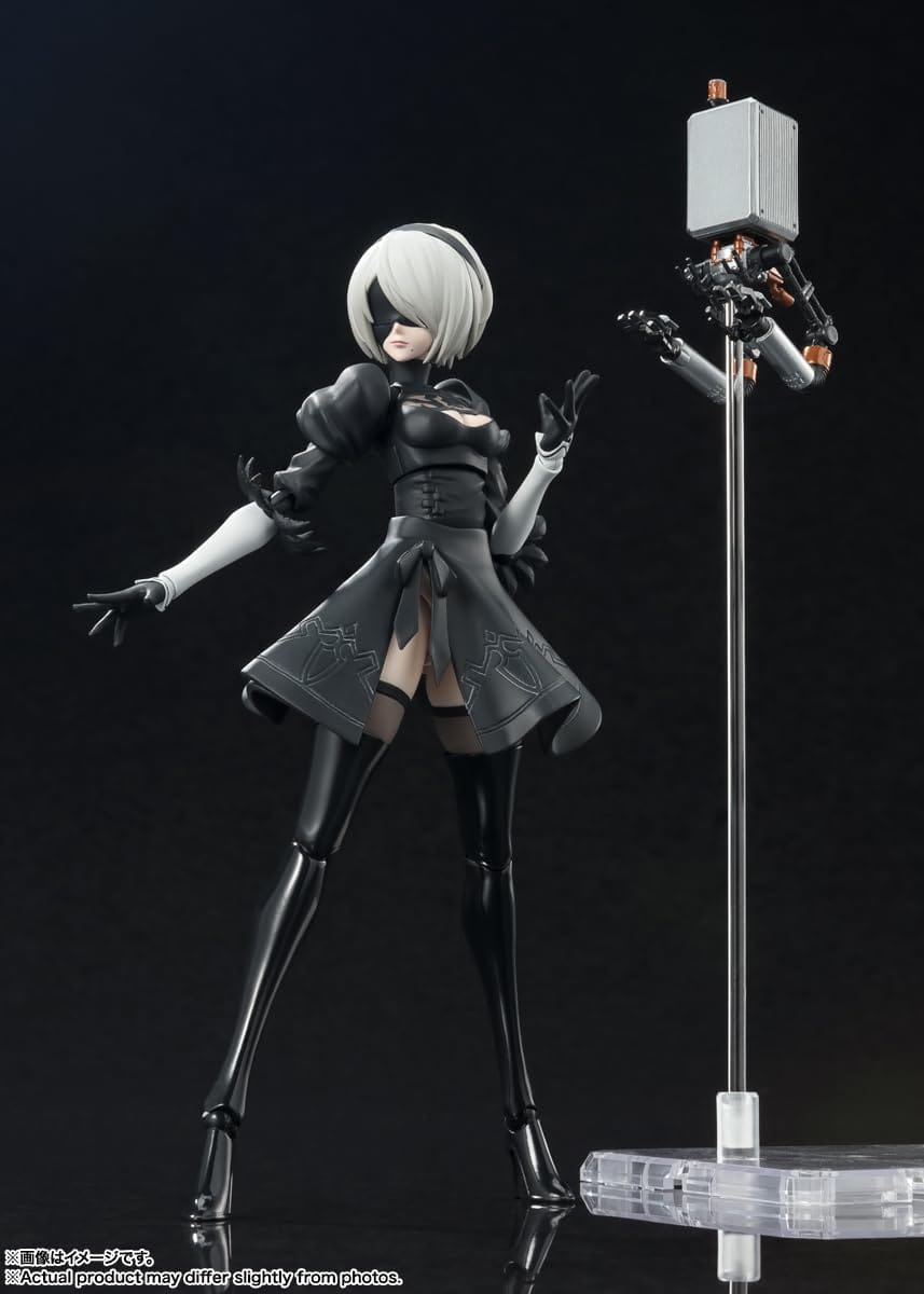 TAMASHII NATIONS - NieR:Automata Ver1.1a - S.H.Figuarts - 2B - Imagen 3