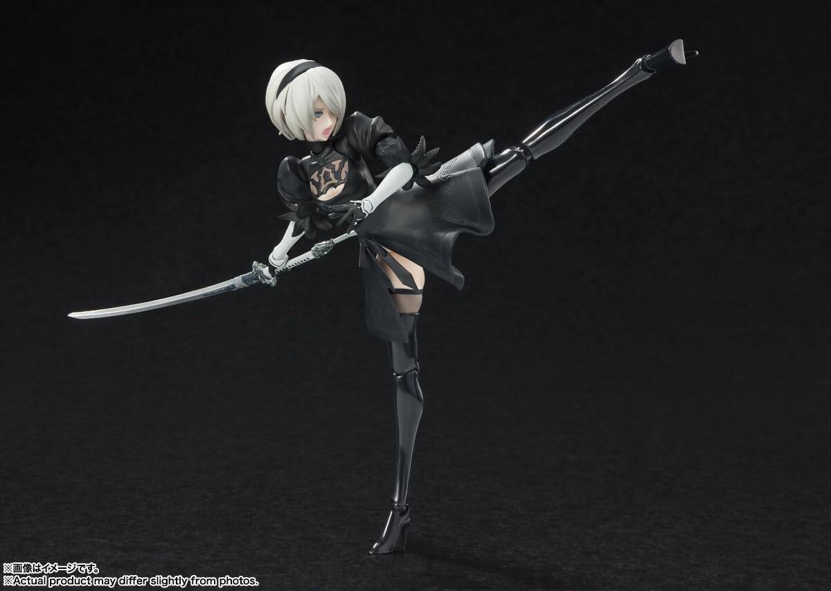TAMASHII NATIONS - NieR:Automata Ver1.1a - S.H.Figuarts - 2B - Imagen 6