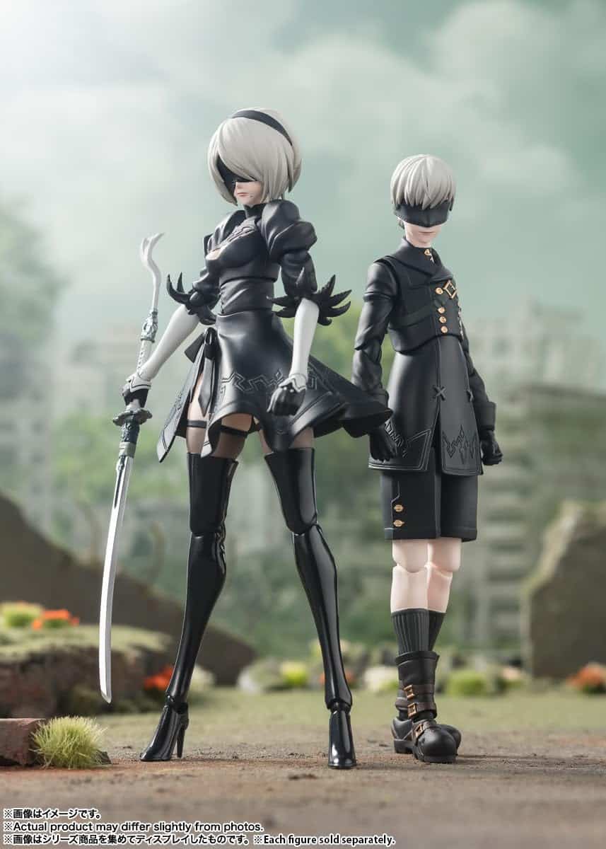 TAMASHII NATIONS - NieR:Automata Ver1.1a - S.H.Figuarts - 2B - Imagen 10