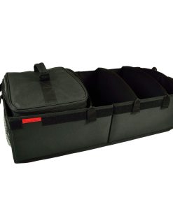 Organizador de maletero resistente con base rígida de