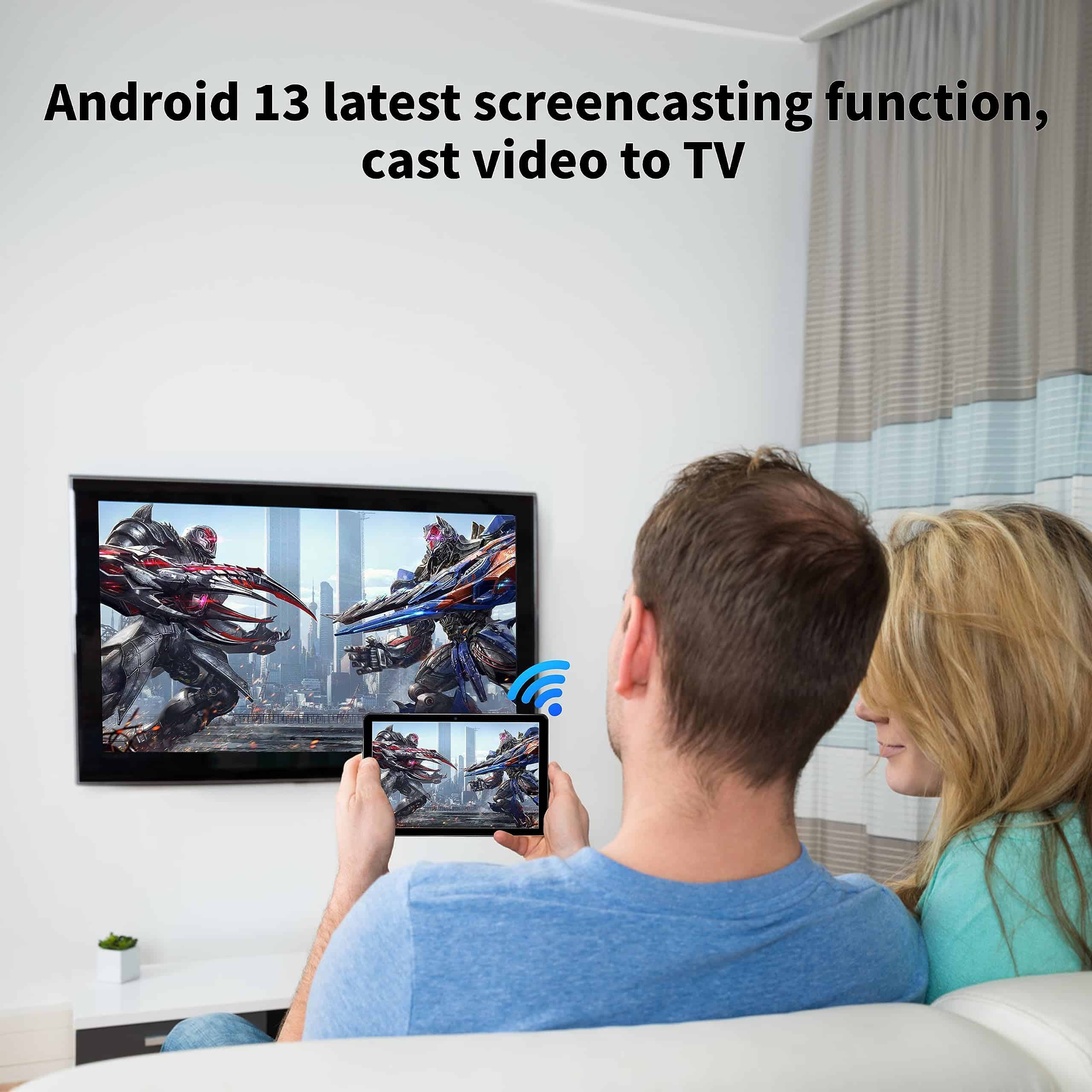 Tableta JUNINKE de 10 pulgadas Android 13, 8GB (4+4) RAM - Imagen 8