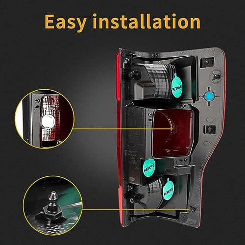 MiKaFex Luz Trasera Izquierda del Conductor Compatible con - Imagen 6