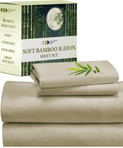 Juego de Sábanas California Design Den de Bambú Completo,
