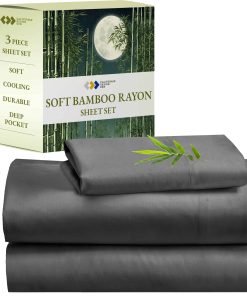 Juego de sábanas California Design Den para cama -Gris