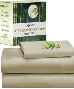 Juego de sábanas California Design Den -Beige