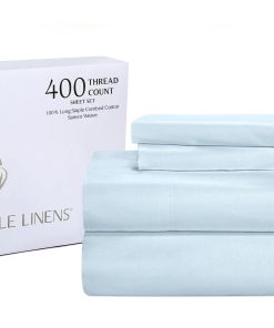 Juego de sábanas de algodón 100% cultivado en Estados