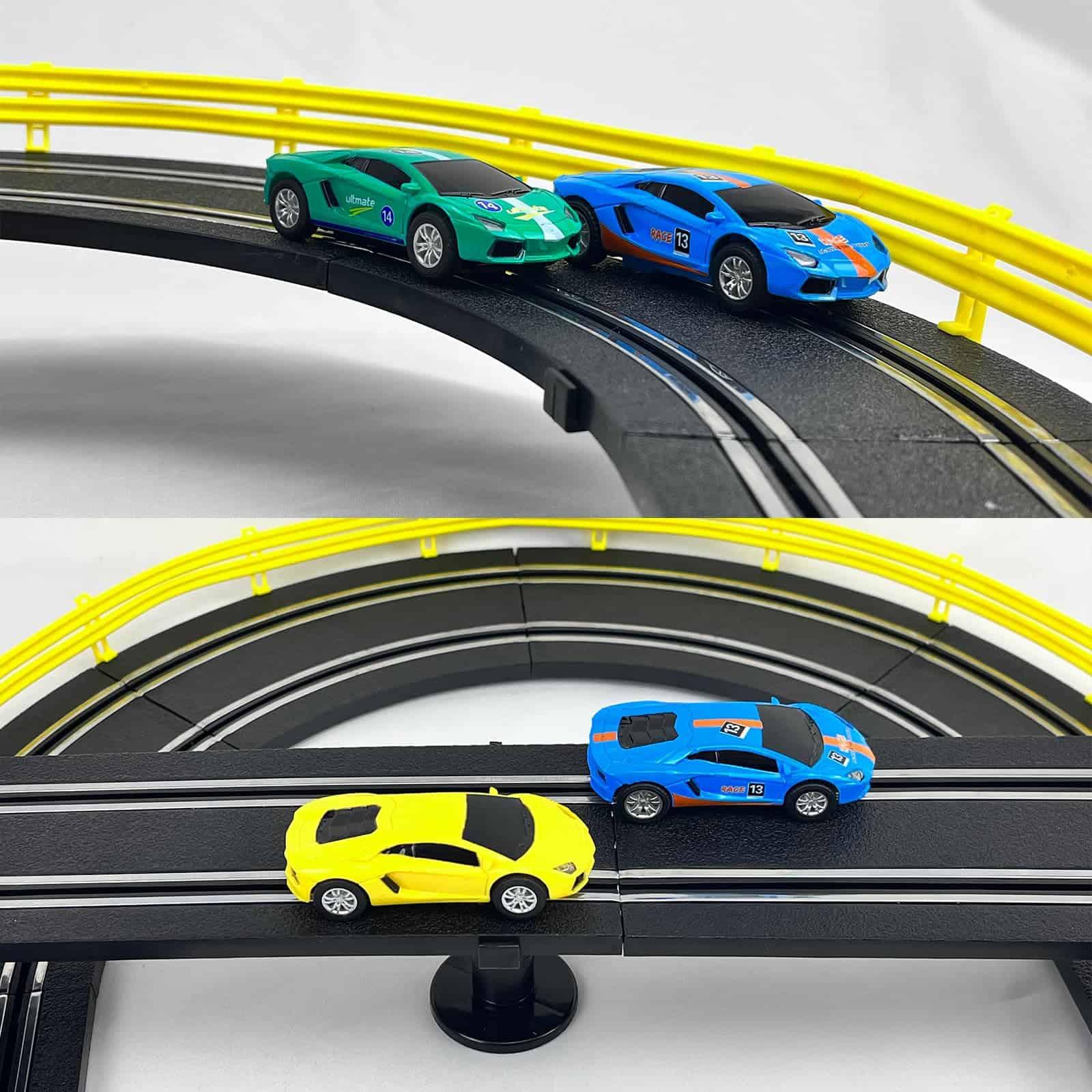 Set de Pista de Carreras Slot de Alta Velocidad GINCHO, - Imagen 9