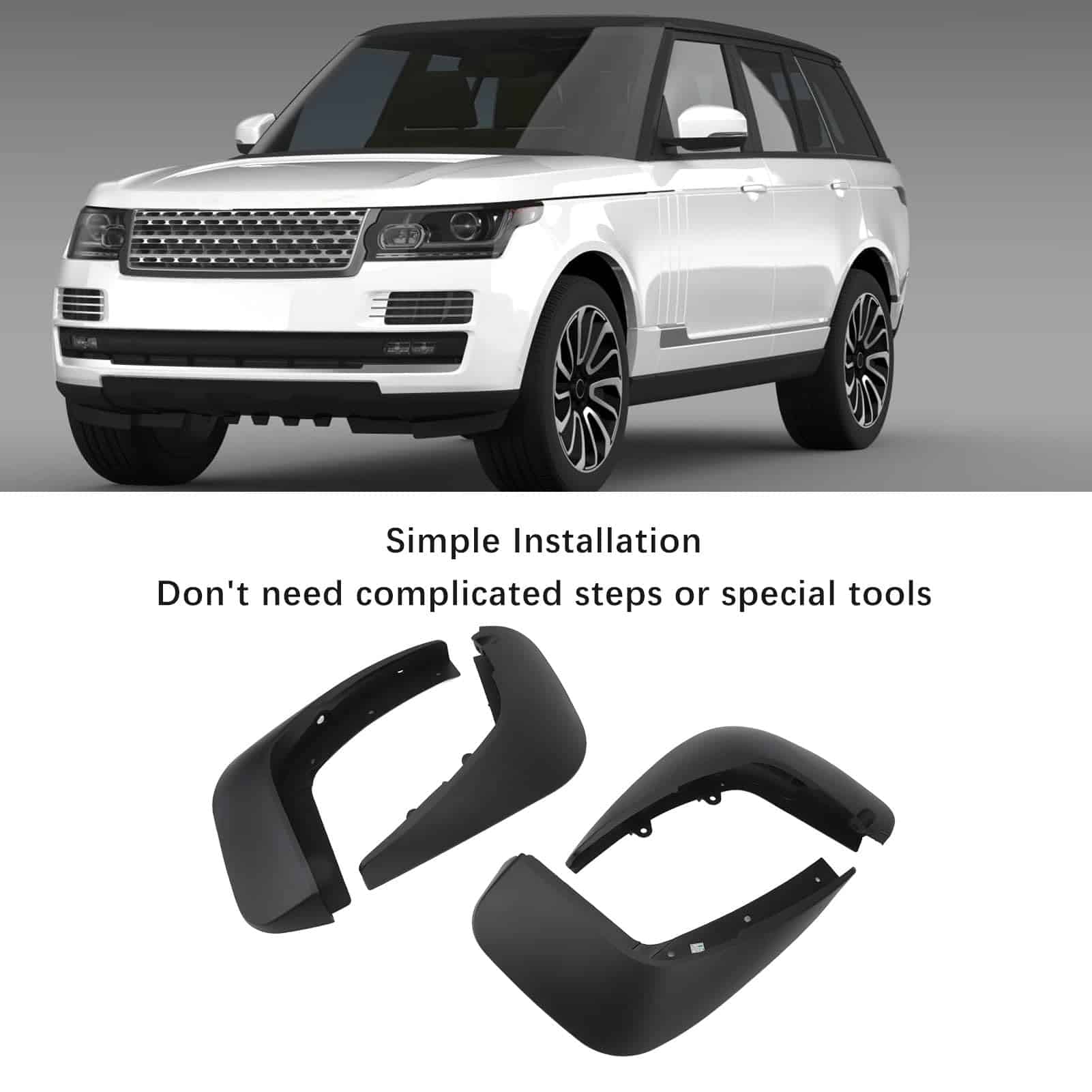 Guardabarros para Automóvil, Protector de Salpicaduras - Imagen 3