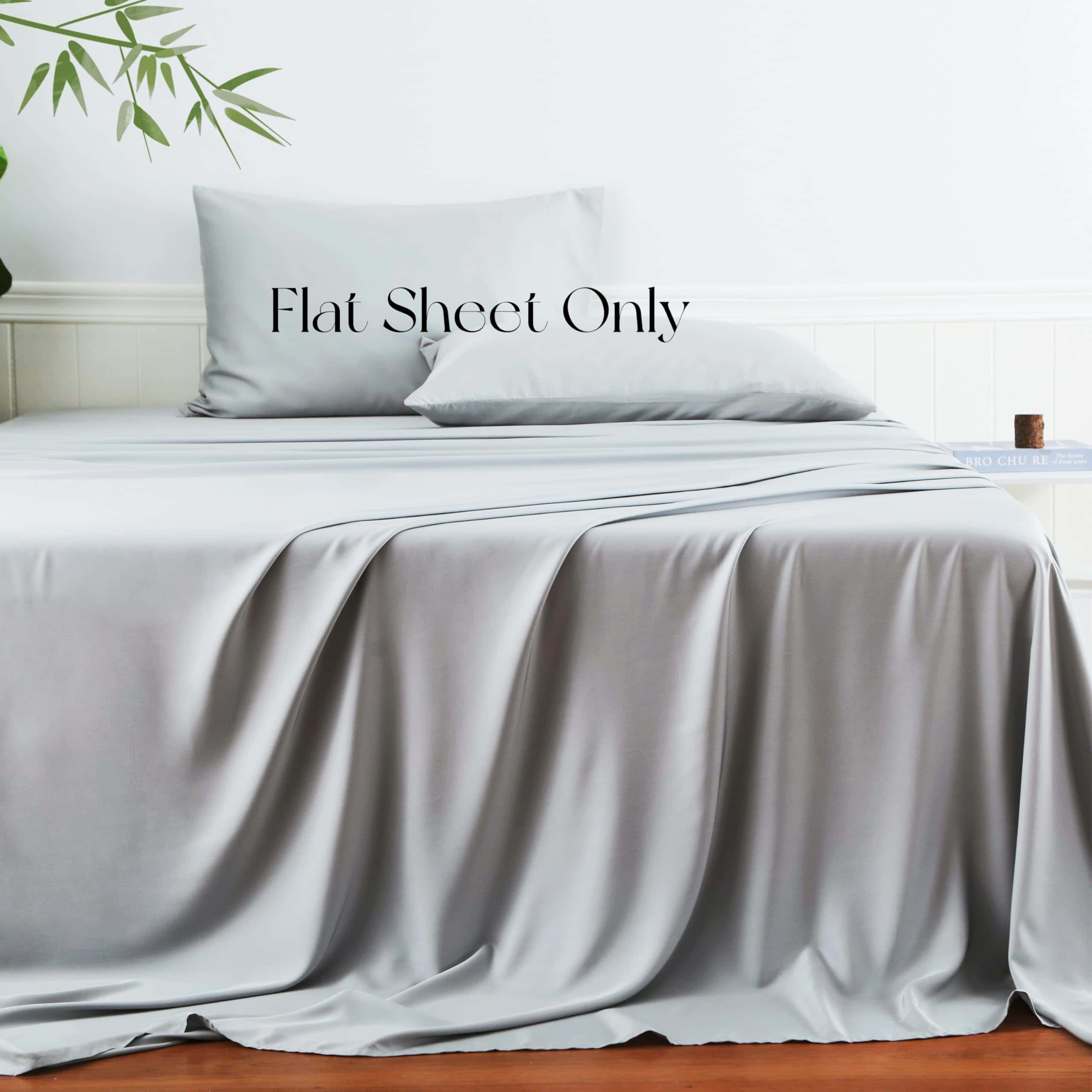 Sábana Plana de Viscosa de Bambú, Sólo la Sábana Plana en - Imagen 3