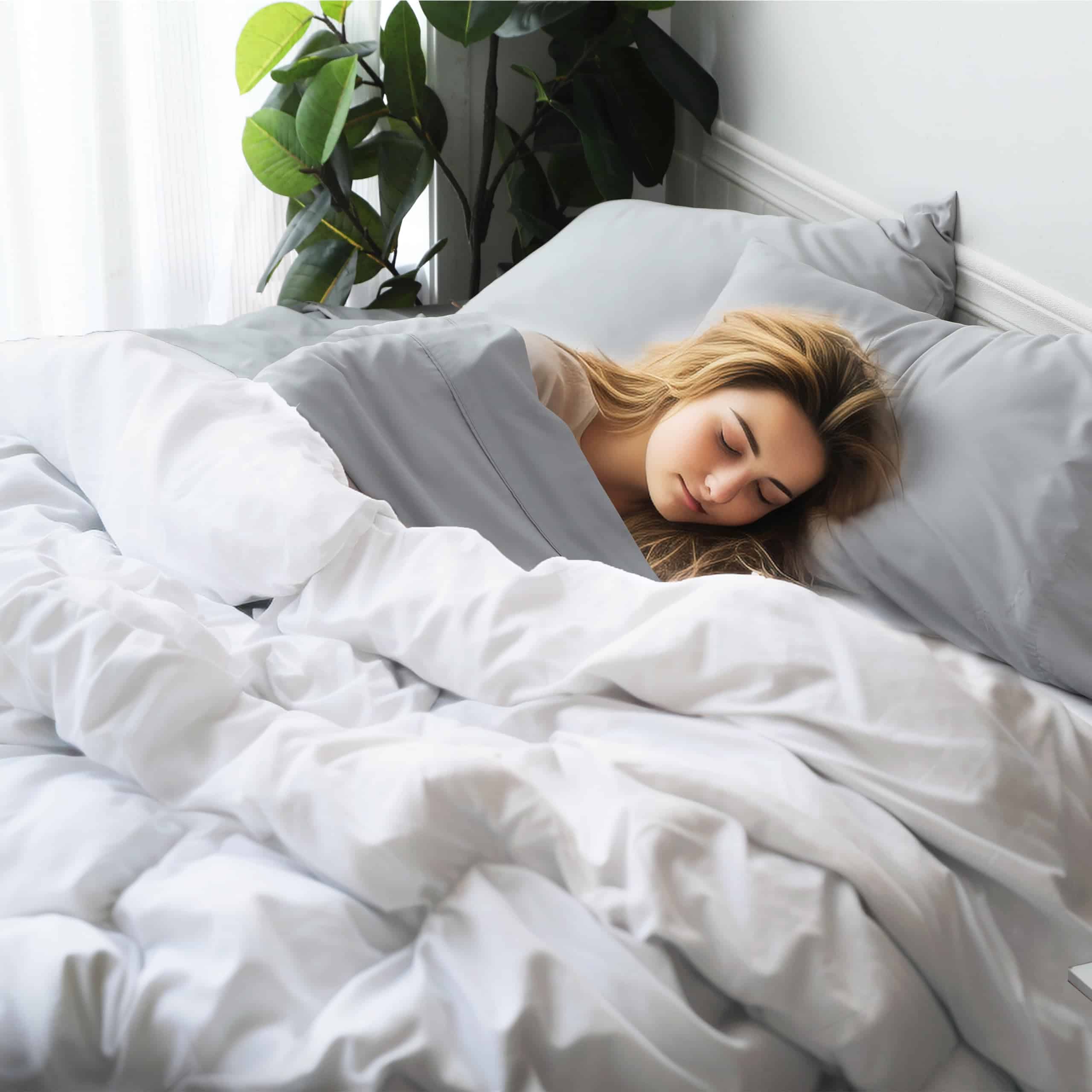 Sábana Plana de Viscosa de Bambú, Sólo la Sábana Plana en - Imagen 7