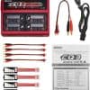 Cargador de Equilibrio BGUAD CQ3 10A 100W 1-6S 100Wx4/10Ax4