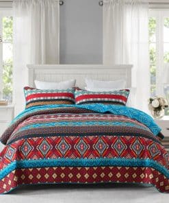 Juego de Edredón King DDUOXIN (106x98 pulgadas) - Edredón