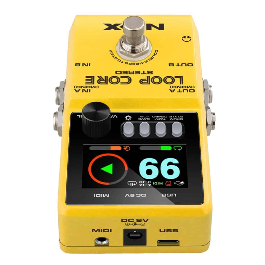 Pedal de Loop para Guitarra Estéreo NUX Loop Core, 6 horas - Imagen 3