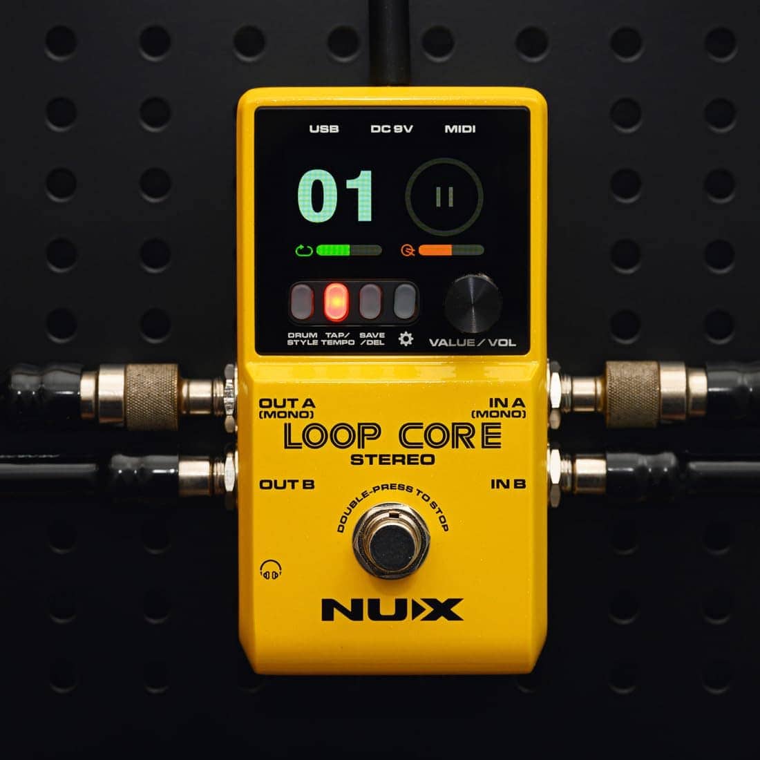 Pedal de Loop para Guitarra Estéreo NUX Loop Core, 6 horas - Imagen 6