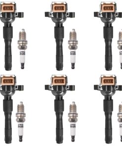 Paquete de Bobina de Encendido OYEAUTO con Bujía de Iridio