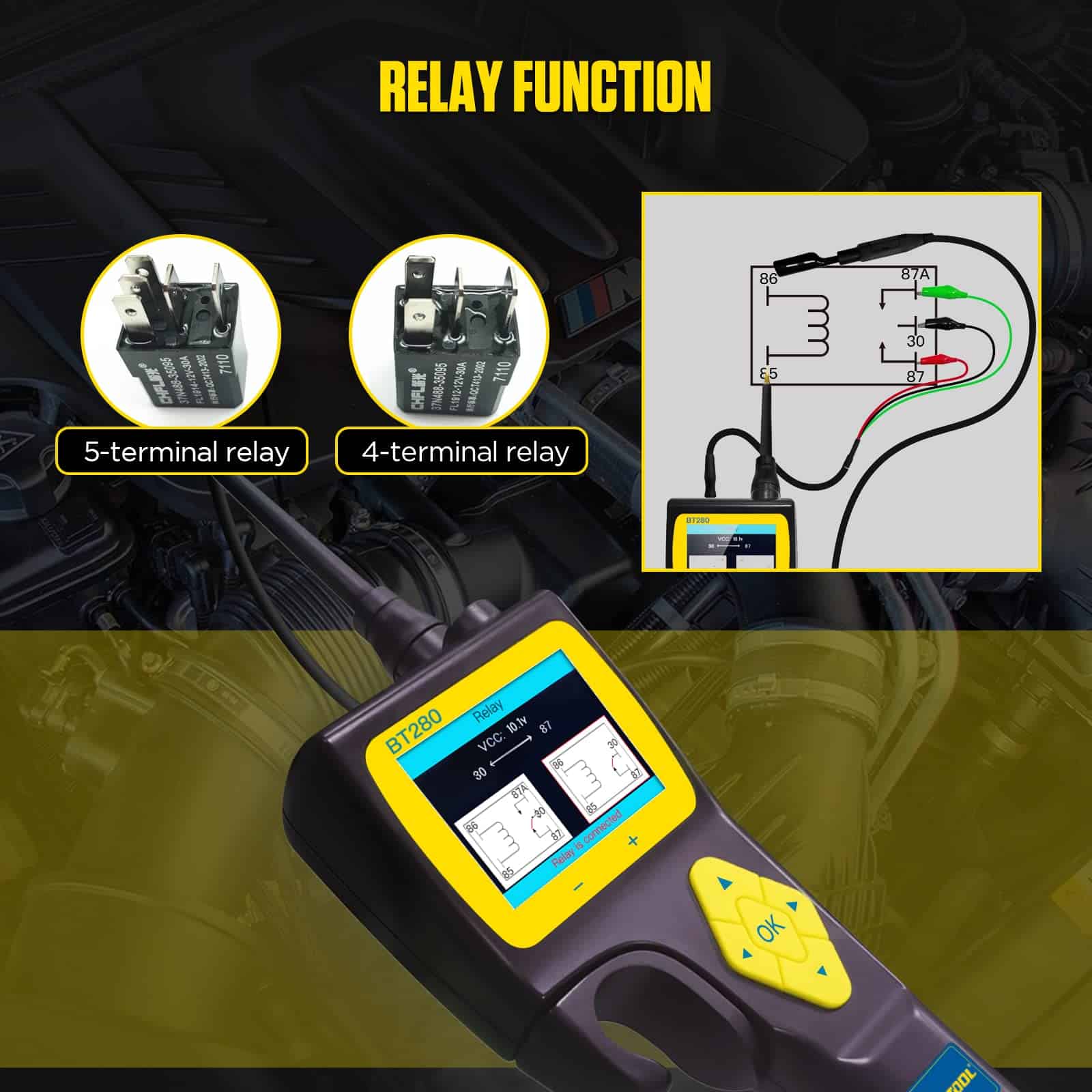 Probador de circuitos automotrices AUTOOL, Kit de sonda de - Imagen 7