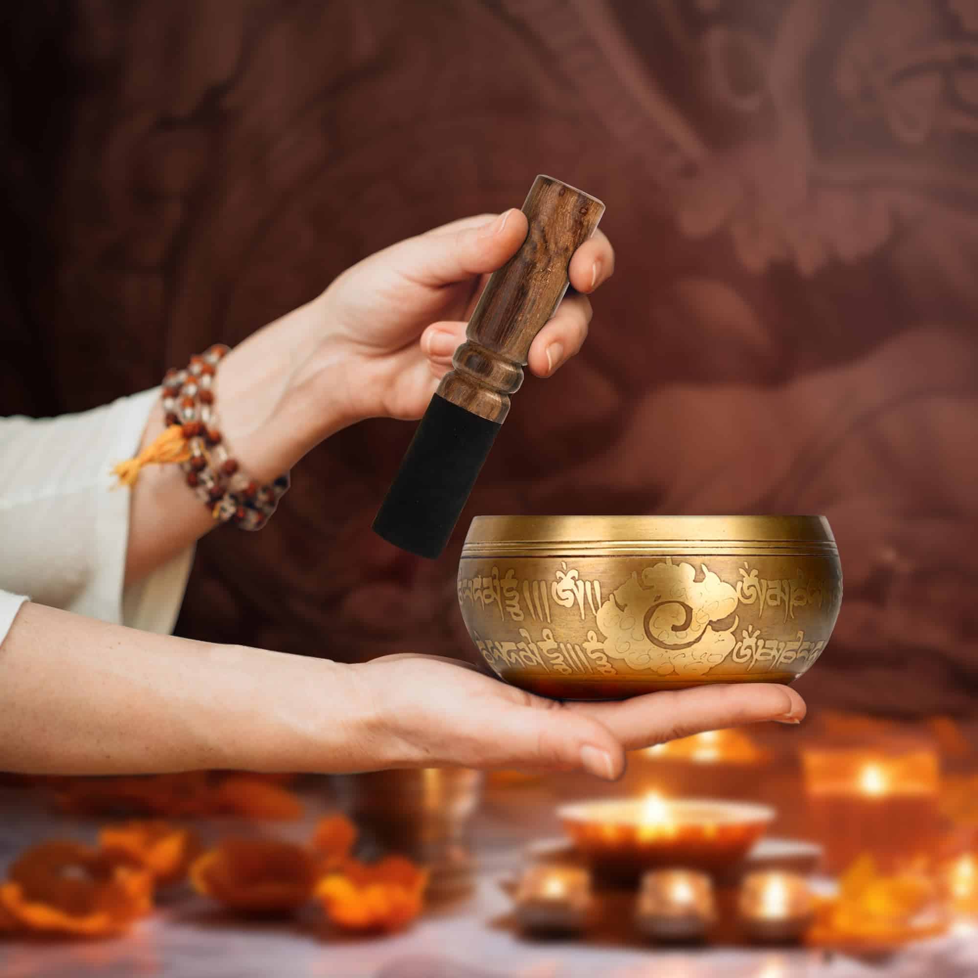 Set de Cuenco Tibetano The7boX - Fácil de Tocar para - Imagen 6