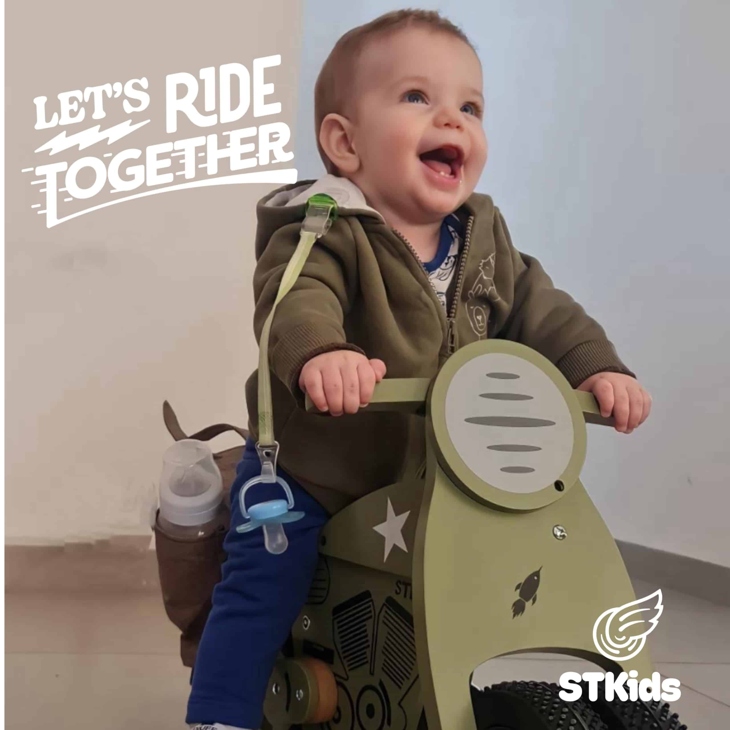 MiniBalance de Madera, Bicicleta de Equilibrio para Bebés - Imagen 8