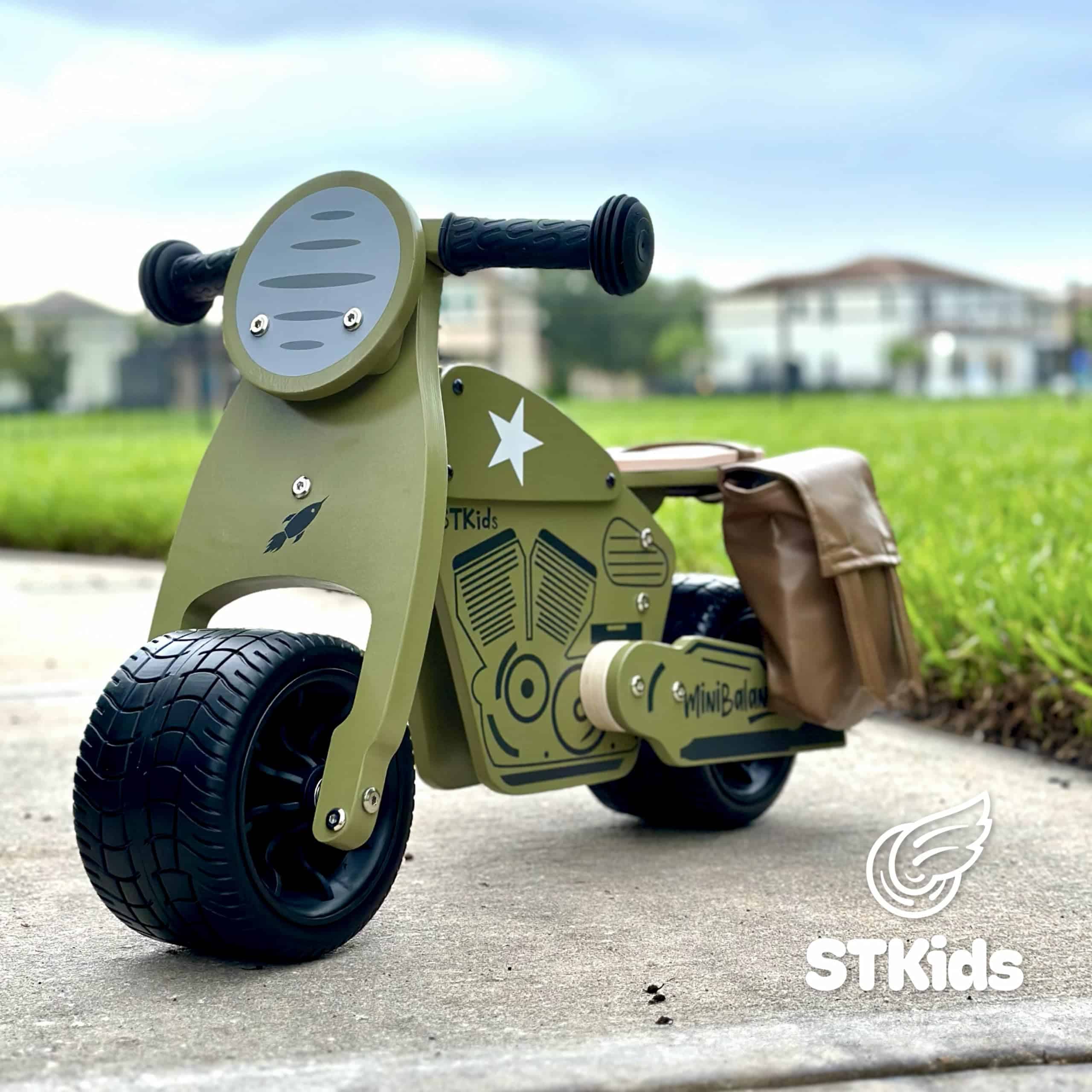 MiniBalance de Madera, Bicicleta de Equilibrio para Bebés - Imagen 6