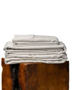 Juego de sábanas Queen Size de lujo Olive + Crate 100%