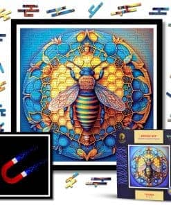 Rompecabezas Magnético de Madera con Marco - Rompecabezas