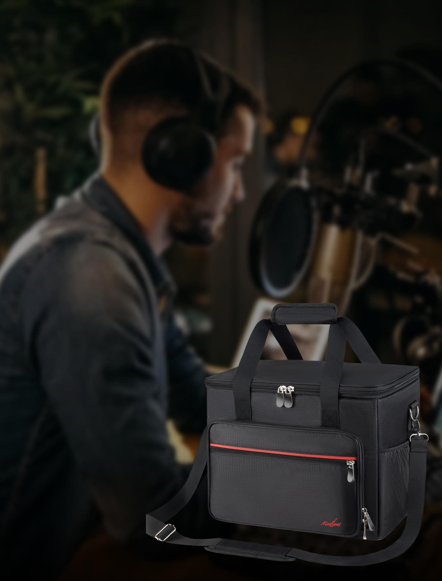 Estuche de Micrófono Musbeat para 8 Micrófonos, Estuche de - Imagen 8