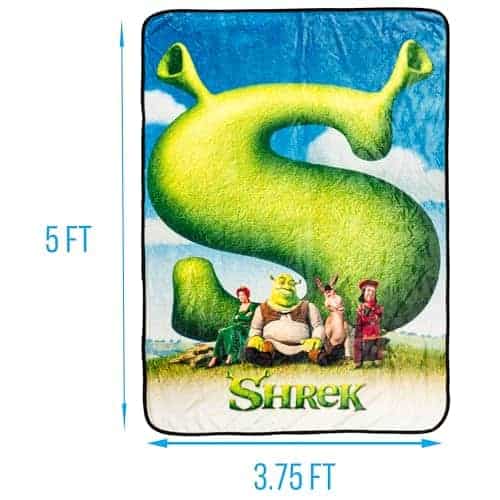 Manta de Franela Shrek con Póster de la Película con Asno, - Imagen 5