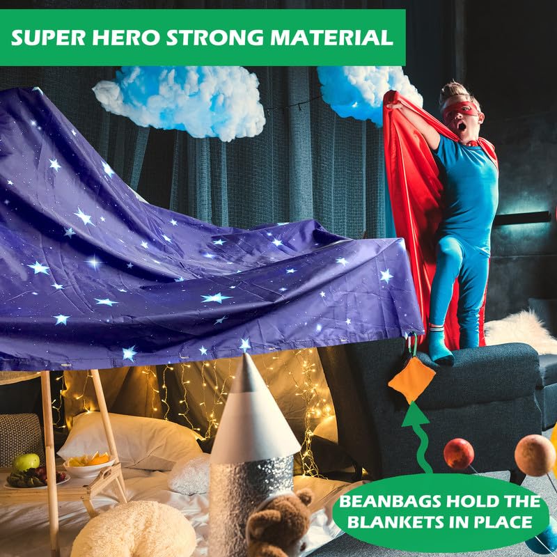 Kit de Construcción de Fortalezas Molcey para Niños 4-8 - Imagen 5