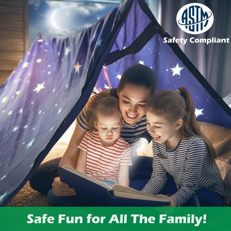 Kit de Construcción de Fortalezas Molcey para Niños 4-8 - Imagen 7