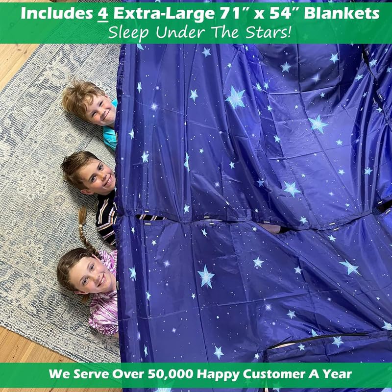 Kit de Construcción de Fortalezas Molcey para Niños 4-8 - Imagen 6