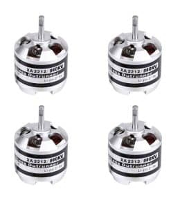 Conjunto de 4 motores brushless EMAX XA2212 2212 (820KV /