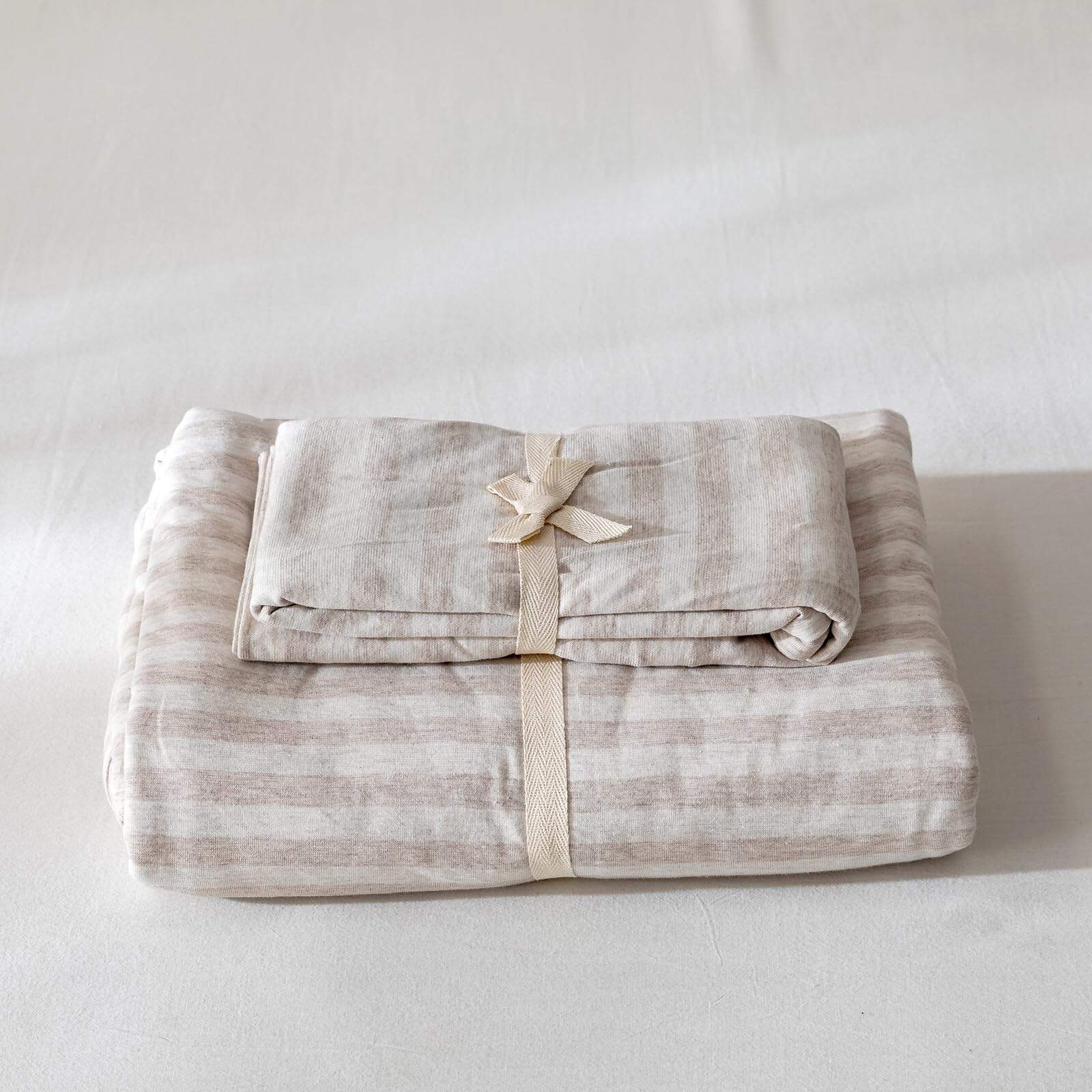 Juego de Funda de Edredón de Punto Jersey DONEUS 100% - Imagen 8