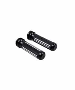 Agarre de Mano de Aluminio Negro y Plata CNC-Cut POWER