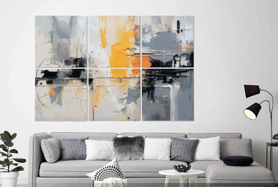 6 Pack Paneles Acústicos de Arte Abstracto Realismo Amplias - Imagen 4