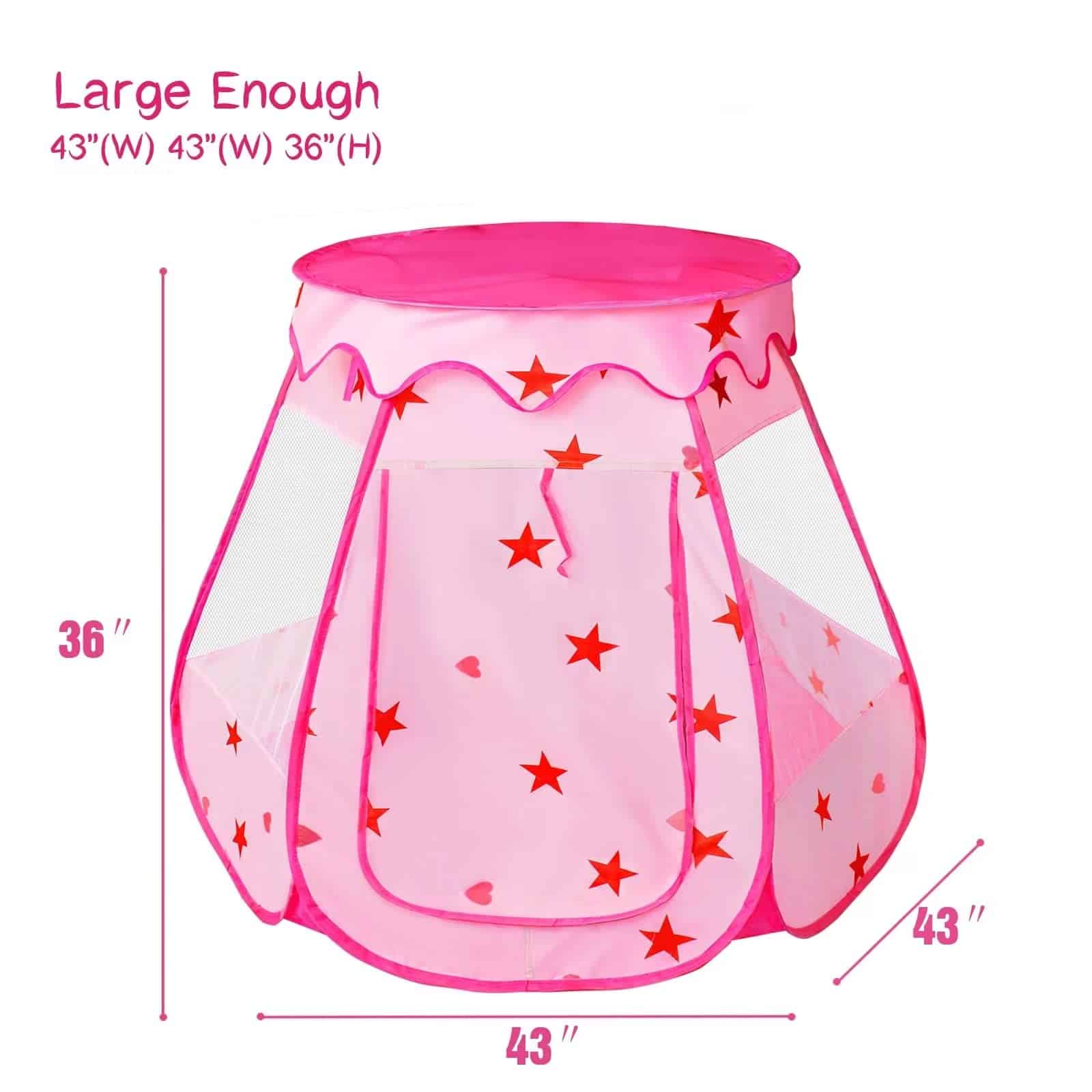 Tent de Juego para Bebés con 150 Bolas, Tienda de Campaña - Imagen 9