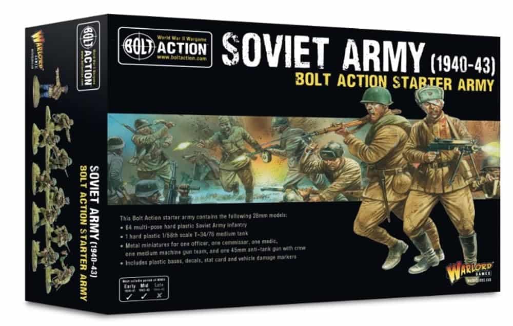 Warlord Games Bolt Action Soviet Army (1940-1943) Starter
