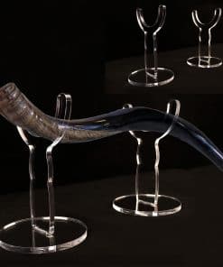 Soporte para exhibición de shofar Soporte para shofar móvil