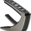 Capo de Guitarra Thalia - Serie Deluxe -Negro Cromo con Fase