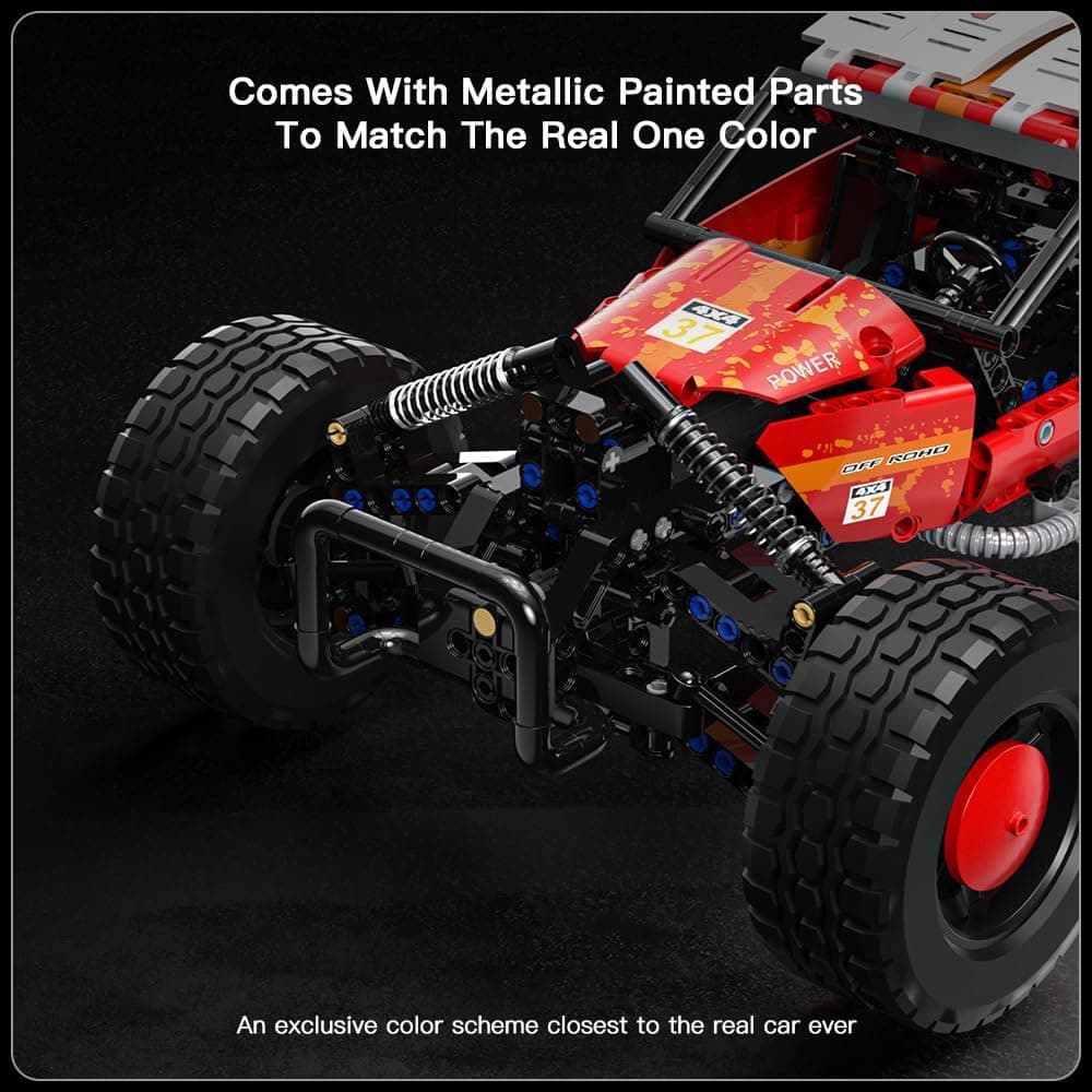 Mould King RC Cars Building Sets, Off-Road RC Car Building - Imagen 7