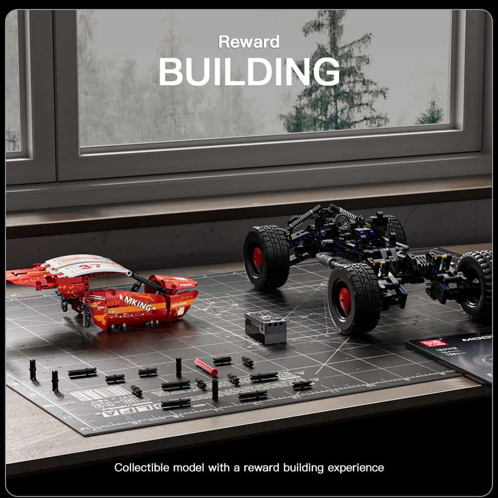 Mould King RC Cars Building Sets, Off-Road RC Car Building - Imagen 4