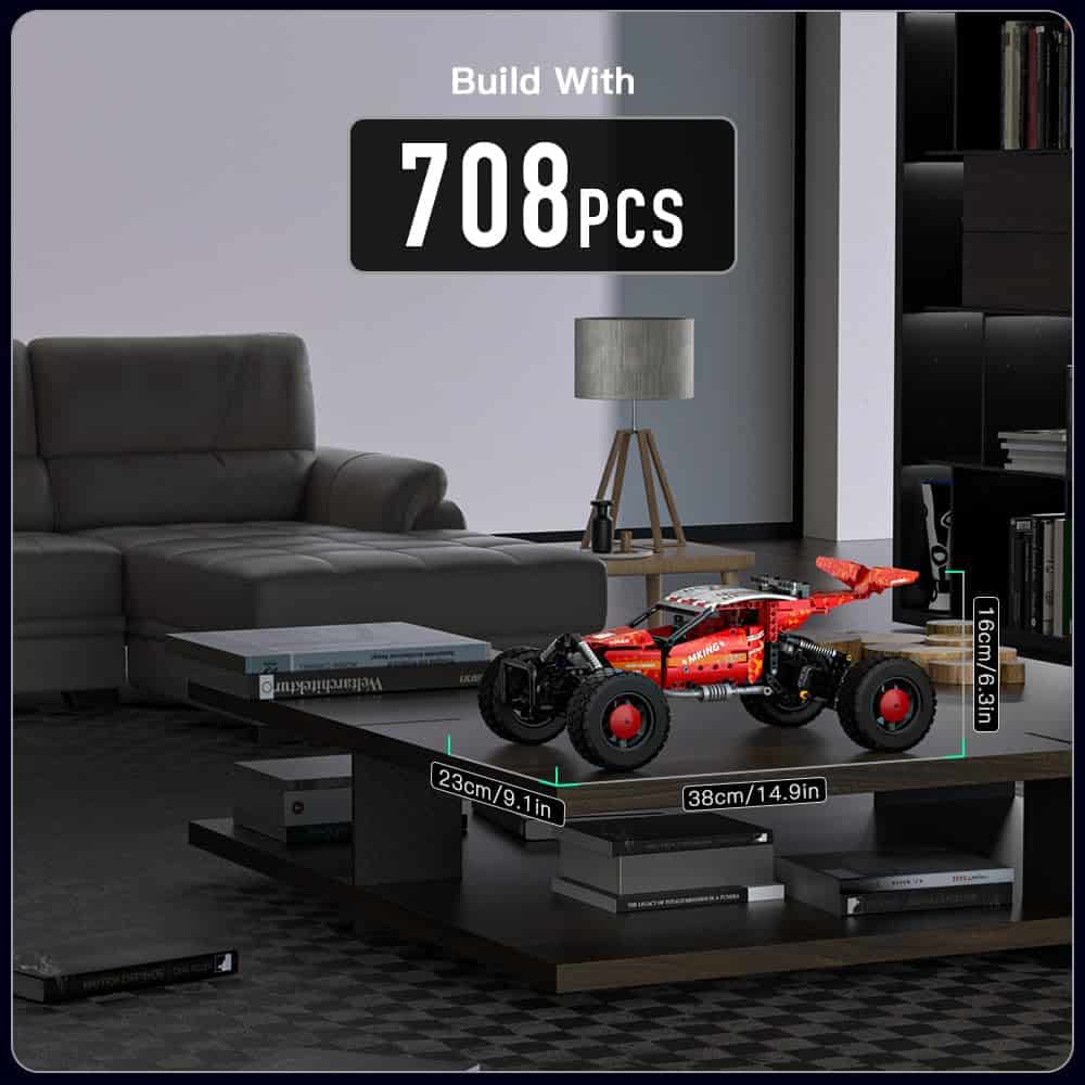 Mould King RC Cars Building Sets, Off-Road RC Car Building - Imagen 3