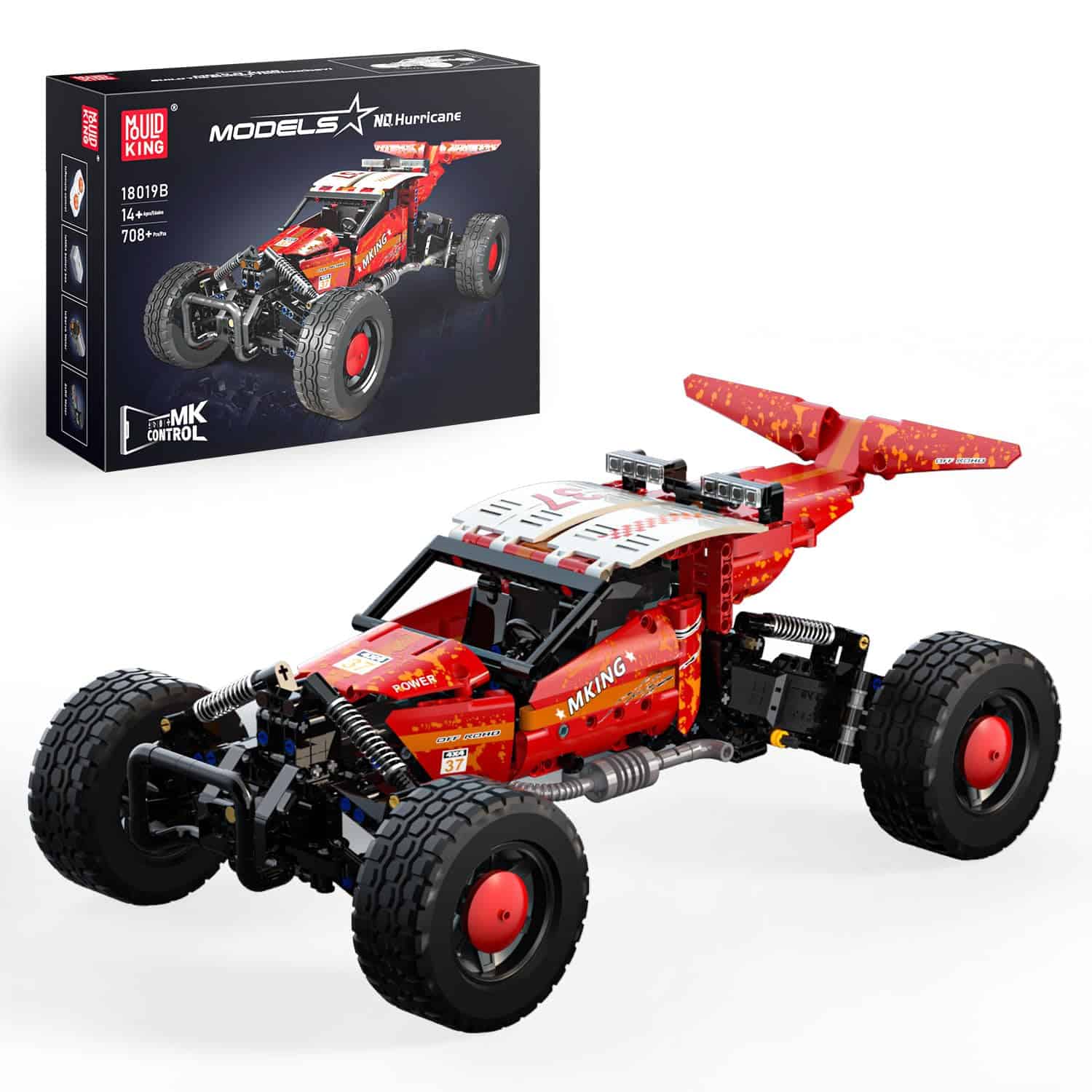 Mould King RC Cars Building Sets, Off-Road RC Car Building